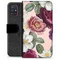 Samsung Galaxy A51 Premium Wallet Case - Romantic Flowers