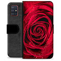Samsung Galaxy A51 Premium Wallet Case - Rose