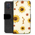 Samsung Galaxy A51 Premium Wallet Case - Sunflower