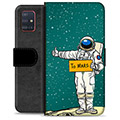 Samsung Galaxy A51 Premium Wallet Case - To Mars