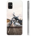 Samsung Galaxy A51 TPU Case - Motorbike