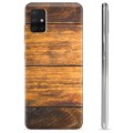 Samsung Galaxy A51 TPU Case - Wood