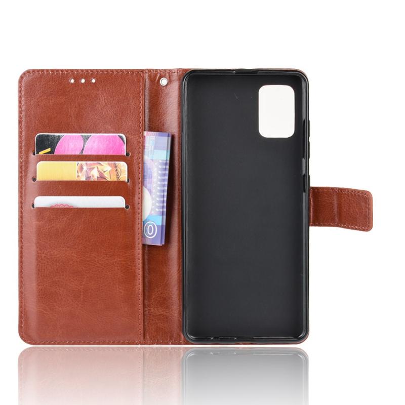 Samsung A51 Phone Case Wallet hitam