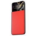 Samsung Galaxy A52 5G, Galaxy A52s Front Smart View Flip Case - Red