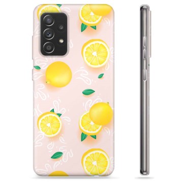 Samsung Galaxy A52 5G, Galaxy A52s TPU Case - Lemon Pattern