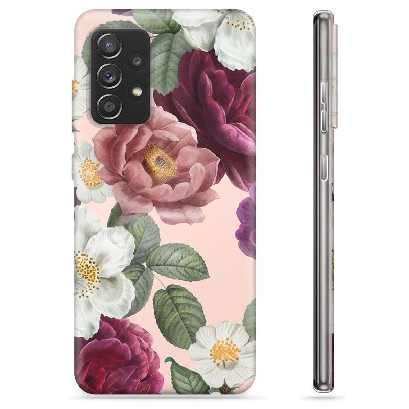 Samsung Galaxy A52 5G, Galaxy A52s TPU Case Romantic Flowers