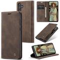 Samsung Galaxy A55 Caseme 013 Series Wallet Case - Coffee