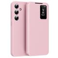 Samsung Galaxy A55 Smart Clear View Flip Case with Card Slot