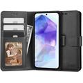 Samsung Galaxy A55 Tech-Protect Wallet Case W. Magnet & Stand - Black