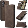 Samsung Galaxy A56 Caseme 013 Series Wallet Case - Coffee