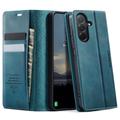 Samsung Galaxy A57 Caseme 033 Calf Texture Wallet Case with RFID Blocking - Green