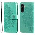 Samsung Galaxy A57 Mandala Series Wallet Case - Green