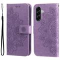 Samsung Galaxy A57 Mandala Series Wallet Case - Purple