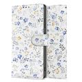 Samsung Galaxy A57 Tech-Protect Wallet Case W. Magnet & Stand - Spring Flowers