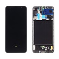 Samsung Galaxy A70 Front Cover & LCD Display GH82-19747A - Black