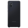 Samsung Galaxy A71 Silicone Cover EF-PA715TBEGEU - Black
