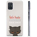Samsung Galaxy A71 TPU Case - Angry Cat
