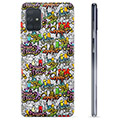 Samsung Galaxy A71 TPU Case - Graffiti