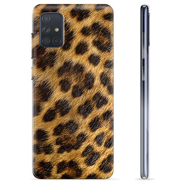 Samsung Galaxy A71 TPU Case - Leopard