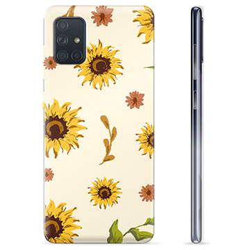 Samsung Galaxy A71 TPU Case - Sunflower
