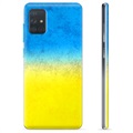 Samsung Galaxy A71 TPU Case Ukrainian Flag - Two Tone