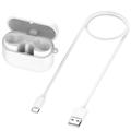 Samsung Galaxy Buds3 FE Charging Case with USB-C Cable - 590mAh - White