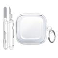 Samsung Galaxy Buds4/Buds4 Pro Clear Case with Carabiner and Cleaning Pens