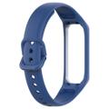 Samsung Galaxy Fit 2 Replacement Silicone Strap with Integrated Frame - Dark Blue