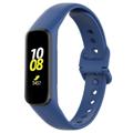 Samsung Galaxy Fit 2 Replacement Silicone Strap with Integrated Frame - Dark Blue