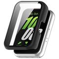 Samsung Galaxy Fit3 Plastic Case with Screen Protector - 9H - Black