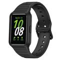 Samsung Galaxy Fit3 Replacement Silicone Strap with Integrated Frame - Black