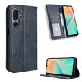 Samsung Galaxy M36 Retro Wallet Case with Magnetic Closure