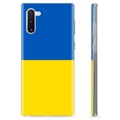 Samsung Galaxy Note10 TPU Case Ukrainian Flag - Yellow and Light Blue