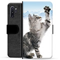 Samsung Galaxy Note10+ Premium Wallet Case - Cat
