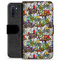 Samsung Galaxy Note10+ Premium Wallet Case - Graffiti