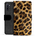 Samsung Galaxy Note10+ Premium Wallet Case - Leopard