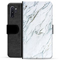 Samsung Galaxy Note10+ Premium Wallet Case - Marble