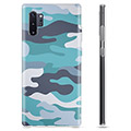 Samsung Galaxy Note10+ TPU Case - Blue Camouflage