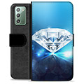 Samsung Galaxy Note20 Premium Wallet Case - Diamond