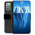 Samsung Galaxy Note20 Premium Wallet Case - Iceberg