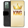 Samsung Galaxy Note20 Premium Wallet Case - King