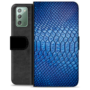 Samsung Galaxy Note20 Premium Wallet Case - Leather