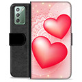 Samsung Galaxy Note20 Premium Wallet Case - Love