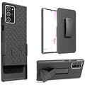 Samsung Galaxy Note20 Ultra Hybrid Case with Belt Clip - Black