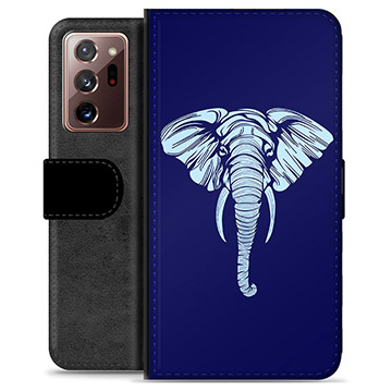 Samsung Galaxy Note20 Ultra Premium Wallet Case - Elephant