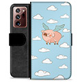 Samsung Galaxy Note20 Ultra Premium Wallet Case - Flying Pig