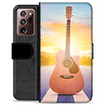 Samsung Galaxy Note20 Ultra Premium Wallet Case - Guitar