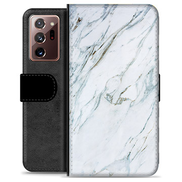 Samsung Galaxy Note20 Ultra Premium Wallet Case - Marble