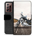 Samsung Galaxy Note20 Ultra Premium Wallet Case - Motorbike