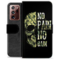 Samsung Galaxy Note20 Ultra Premium Wallet Case - No Pain, No Gain